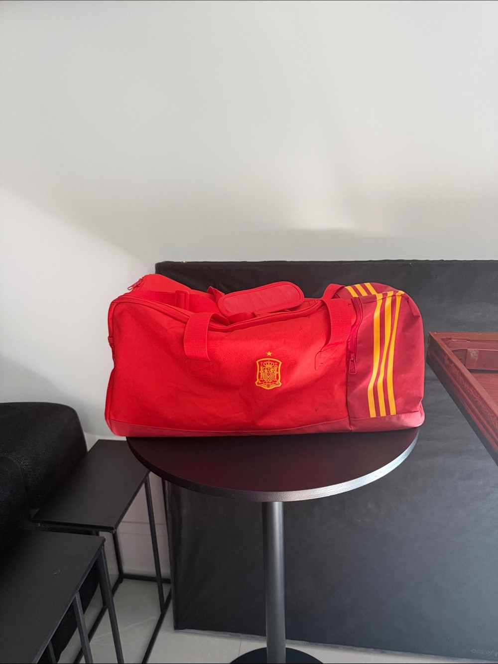 Adidas Spain Football Duffel Bag – Red & Yellow